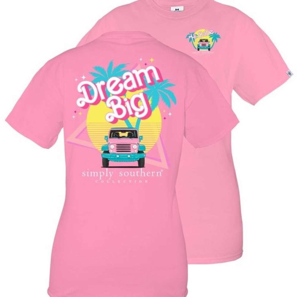 Simply Southern Barbie Jeep tee